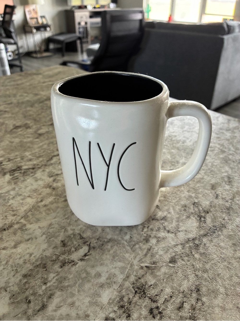 Rae Dunn NYC double sided mug